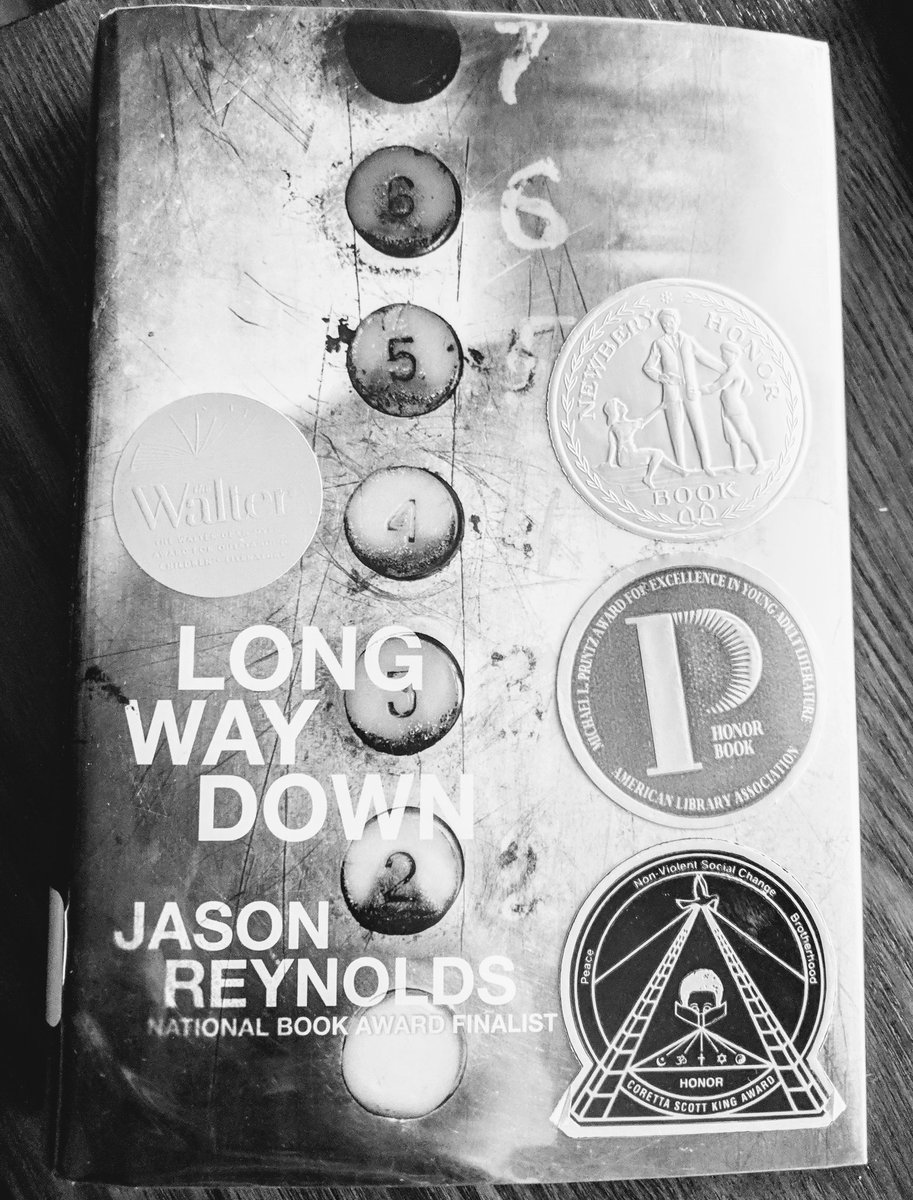 SeeKateTeach's tweet photo. Just finished
A 
  Long
     Way
         Down
             by @JasonReynolds83 

I read it.
It moved me.
Now, let it move you . . . 
@MsDuehr @MrsKristenPaul @RaiaRead @cdavissmiles4 @MrCarrdan 

#booktag https://t.co/2PyllGaIlk