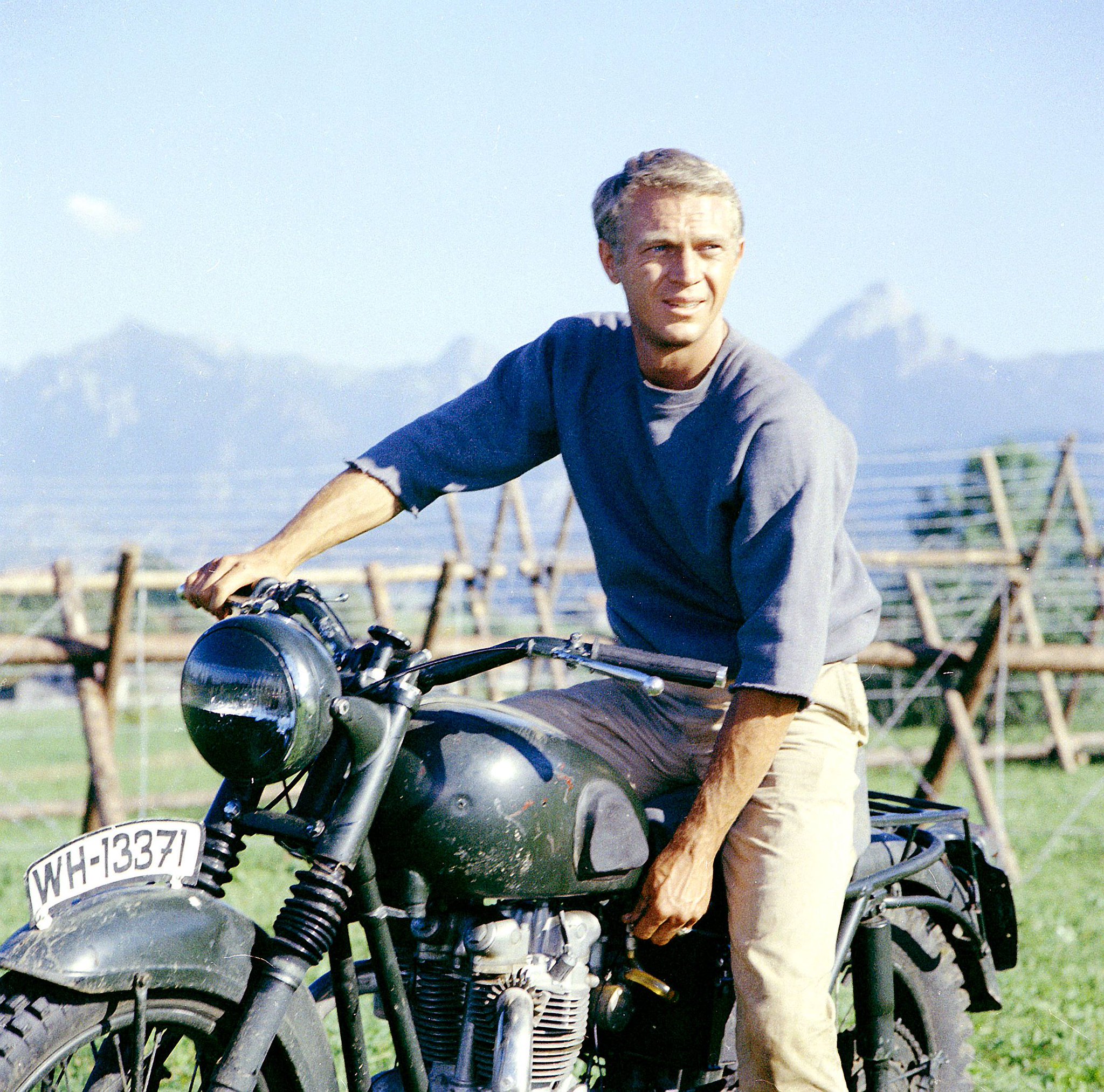  Also, a happy coincidence, Steve McQueen\s birthday. 