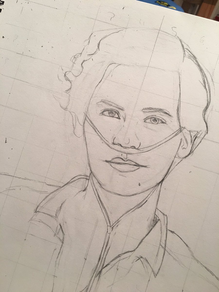 Colourcreatee's tweet photo. Soooo I’ve started drawing @colesprouse as will from @FiveFeetApart because why not 😂 https://t.co/XB4b6O7RaP