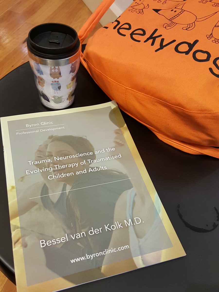 Day one of 2-day workshop with Bessel van der Kolk M.D. - Trauma, Neuroscience and the Evolving Therapy of Traumatised Children and Adults. #traumainformed