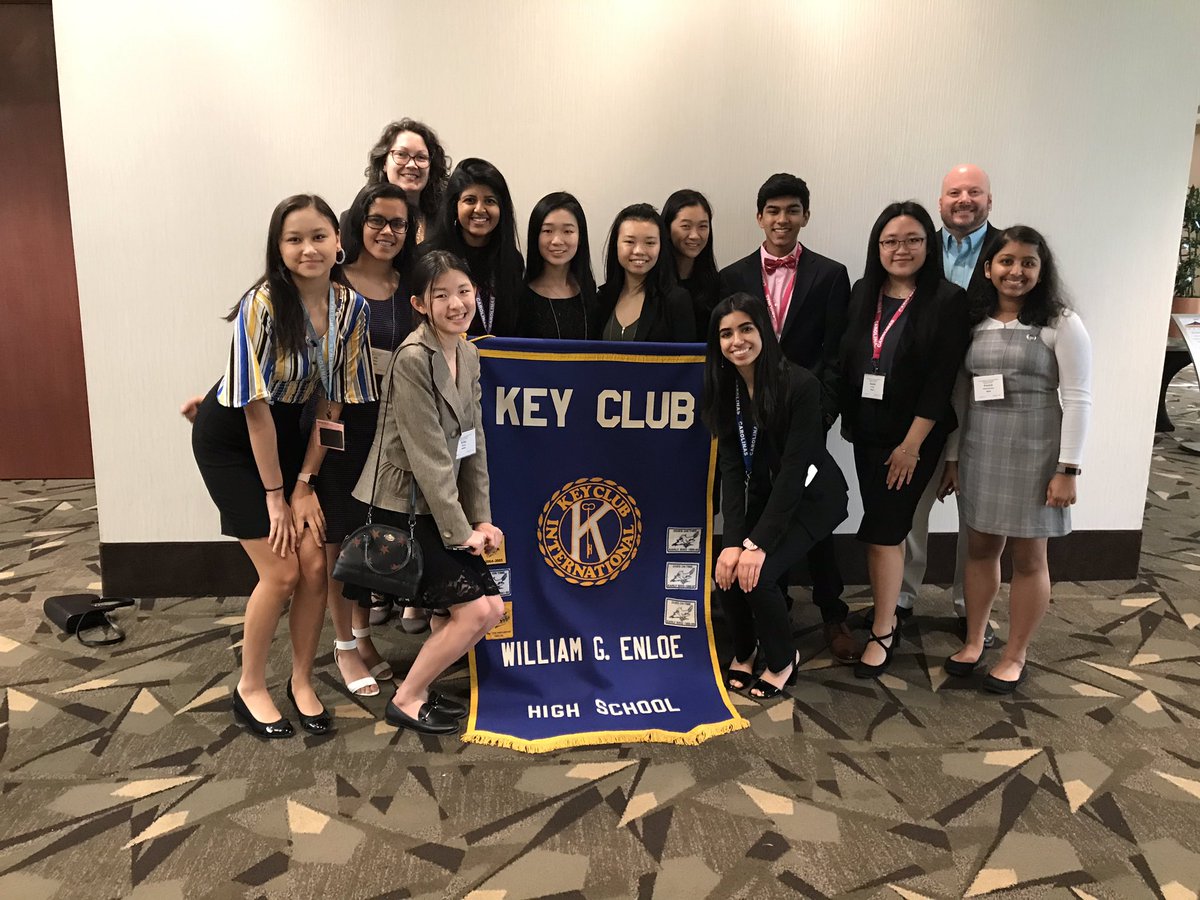 EnloeKeyClub's tweet image. Congratulations to Viti Pathak, Erika Wang and Julia Kasper: new Lt. Governors from Enloe for the Carolinas Key Club!