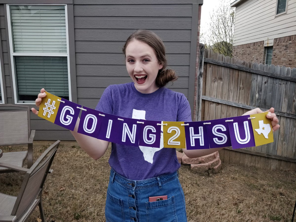 raegan_white_23's tweet photo. If you don't share it on social media, did you really decide on a school??  💜💛💜 #going2hsu https://t.co/Jxz0SLrxgI
