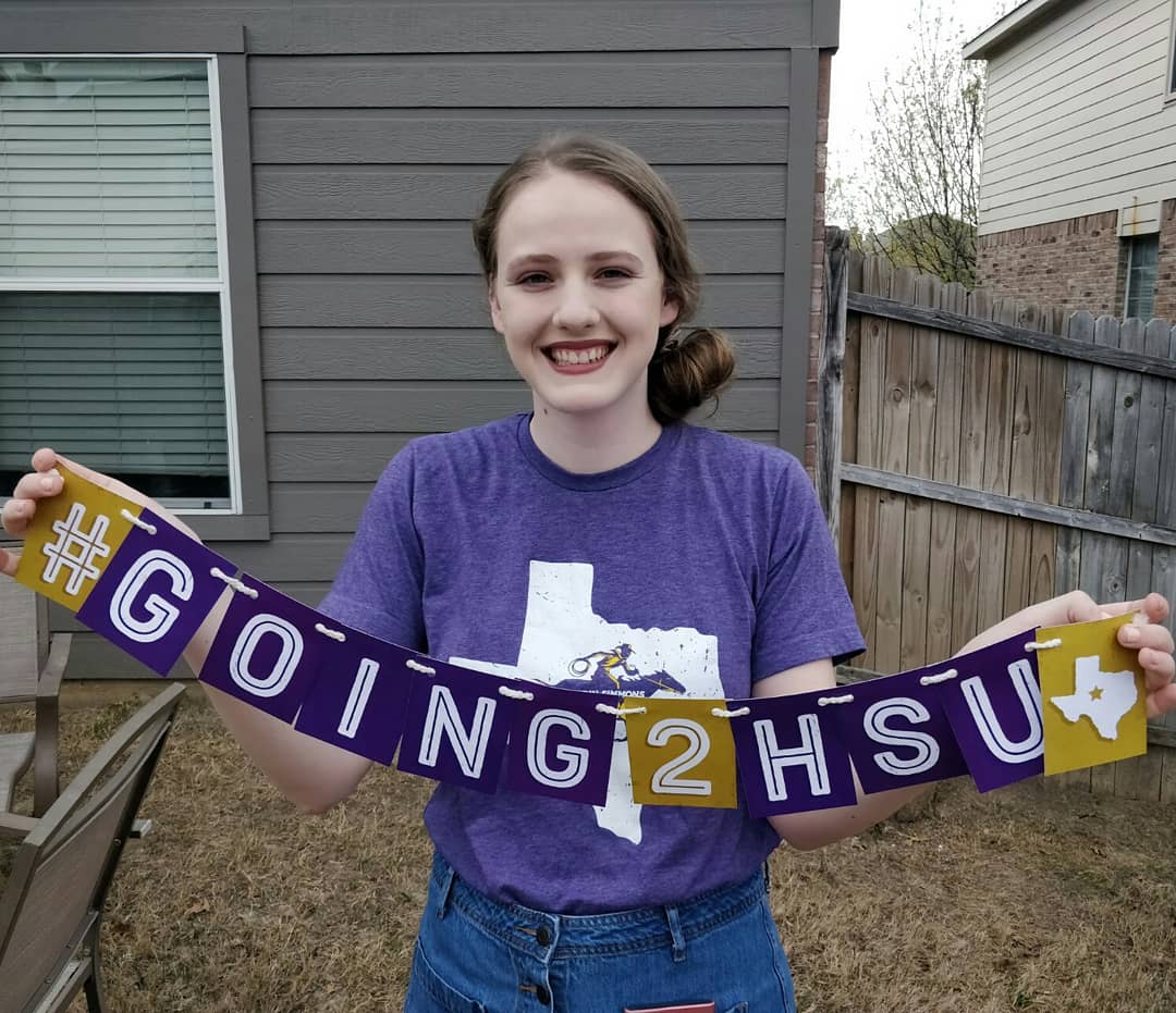 raegan_white_23's tweet photo. If you don't share it on social media, did you really decide on a school??  💜💛💜 #going2hsu https://t.co/Jxz0SLrxgI