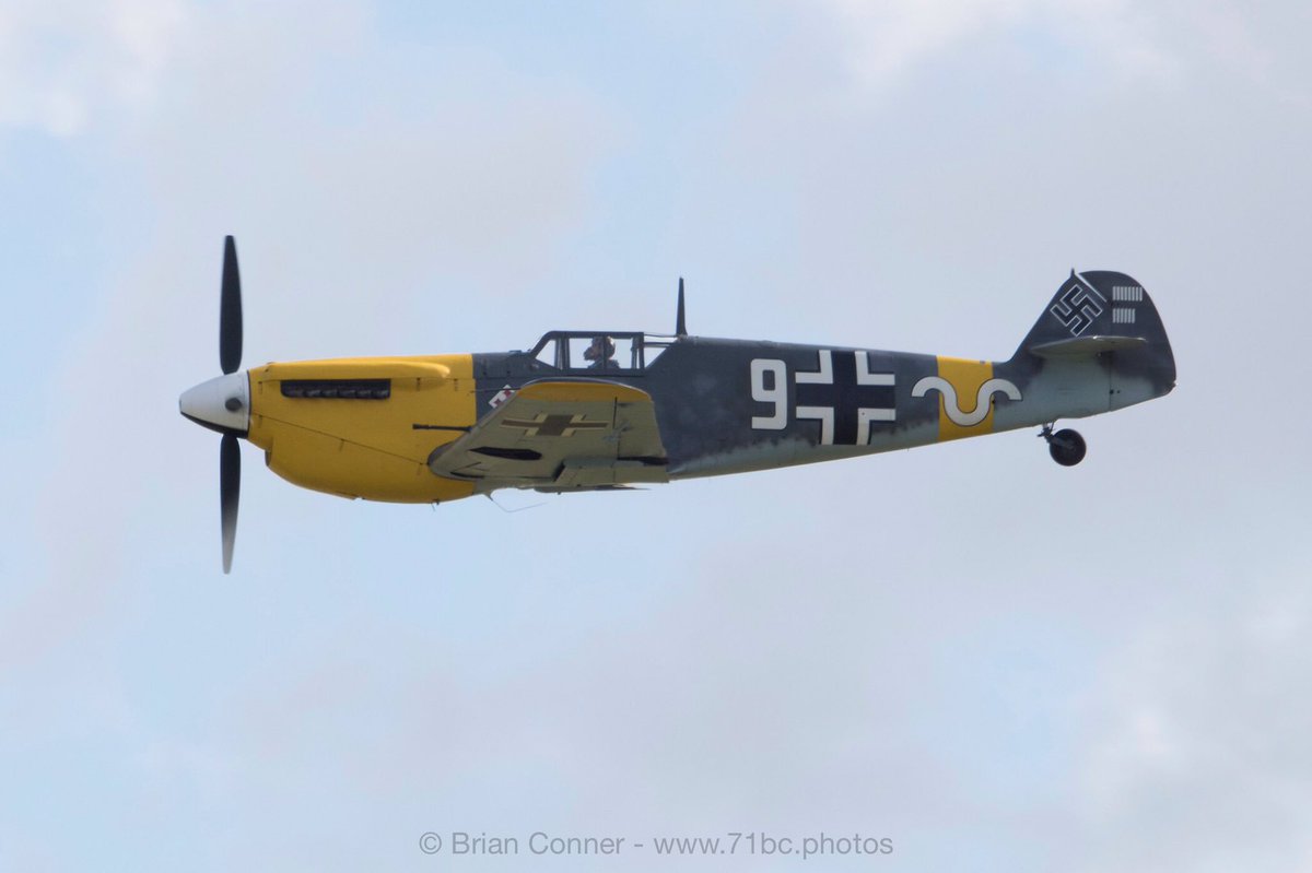BroConner's tweet photo. A Buchon at Duxford.... or is it a cardboard cutout ๐ #AvGeeks #aviationphotography #71bc https://t.co/AJKDKzi2kp