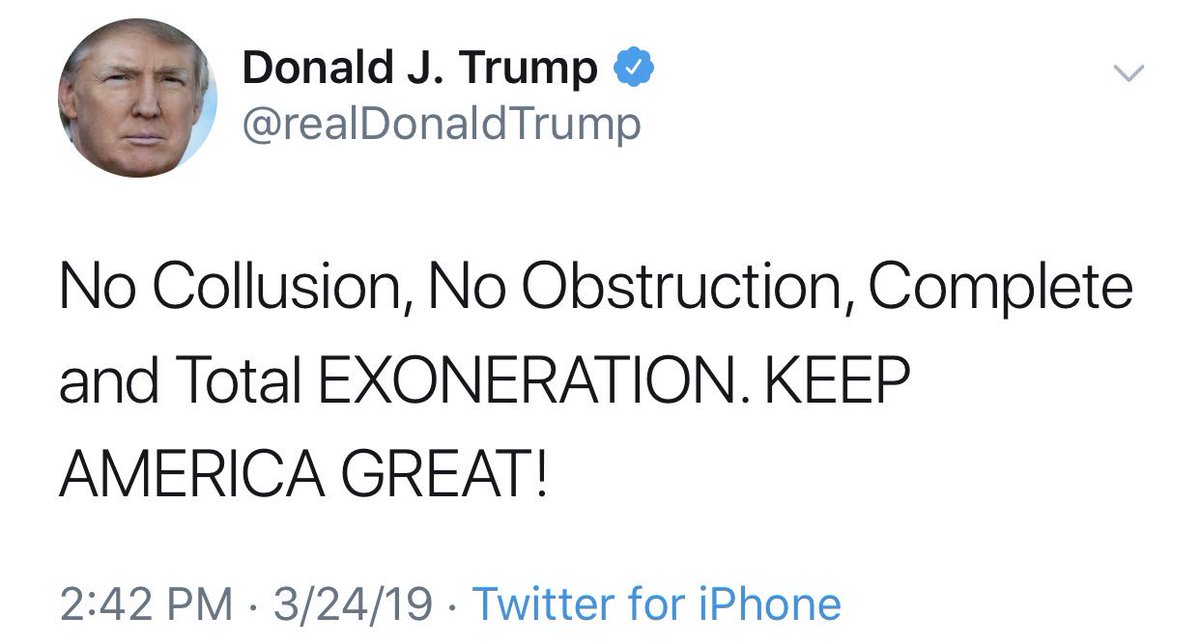 Well, well, well...TRUMP exonerado.

Ya estás llorando .<a href="/Digby06/">Todd Robinson</a>?

Pero llorarás más cuando encarcelen a Hillary! #LockHerUp 

Ate: #LaCanciller
