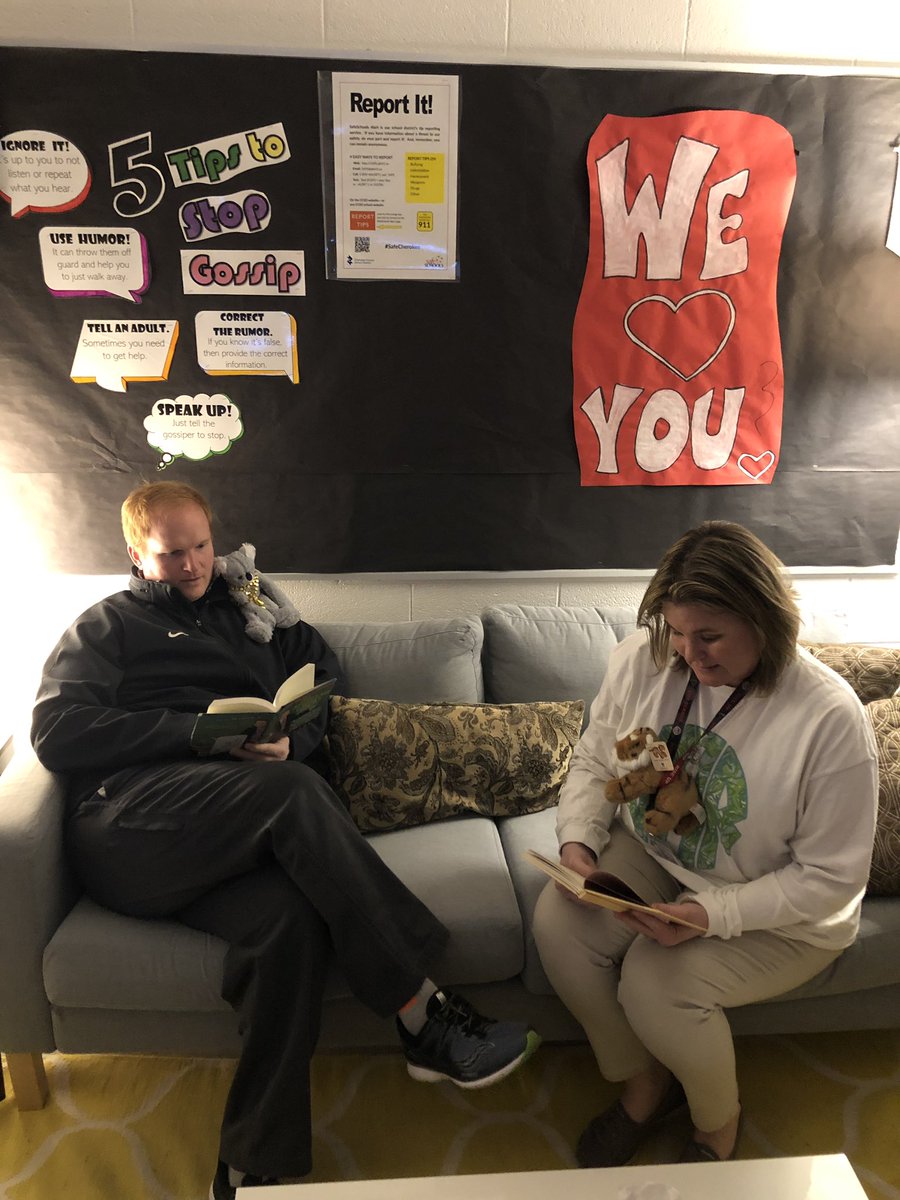 NatashaDiazCCSD's tweet photo. Our amazing counselors showed us that we can find comfort in reading!
#youreadtoday
#getcherokeereading
#GetCCSDreading
#youreadtoday
#teasleyunited
#yourstory
#CCSDkidsread
@tmsinfo https://t.co/N3mYtQ5QM6