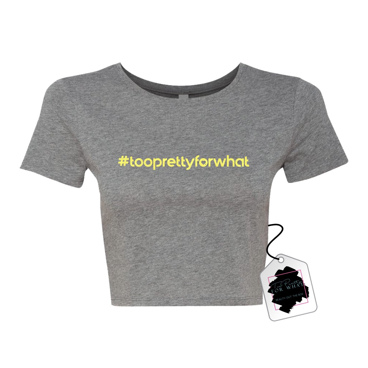 It’s CROP TOP SEASON and I have new items in the shop!!  Go grab yours ladies!!  💋💜💓tooprettyforwhat.bigcartel.com. #tooprettyforwhat #TPFW #croptops #shop #tshirts #empowermenttees