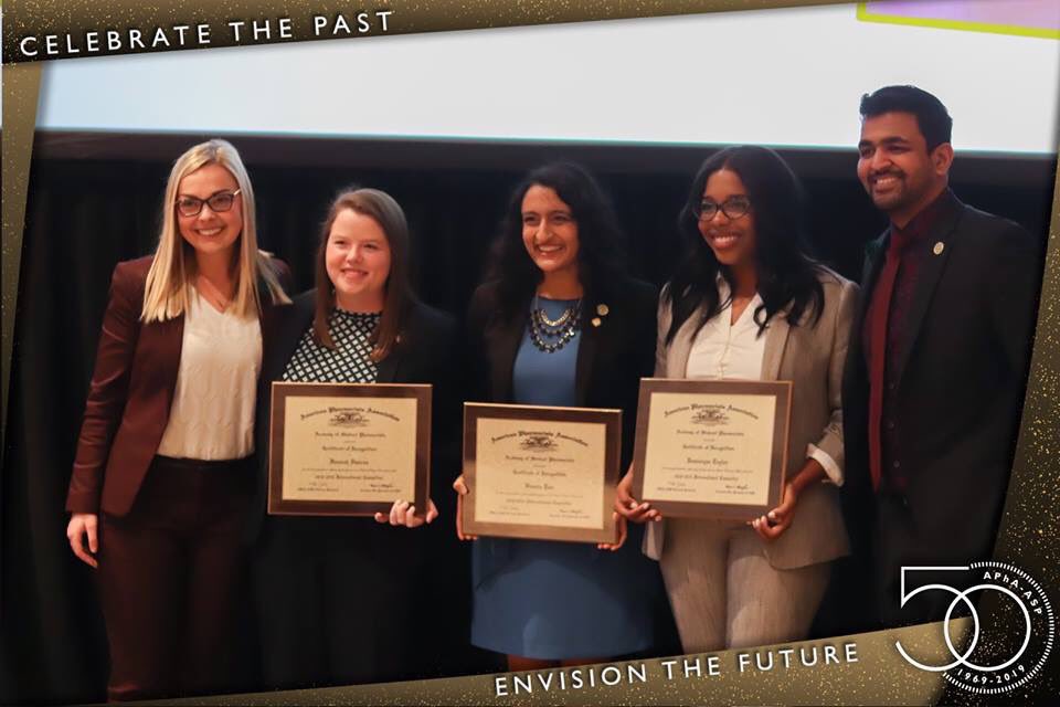Thank you to the APhA-ASP International Standing Committee for their hard work this past year. 

#APhA2019 #EmbraceYourCalling #APhAASP50