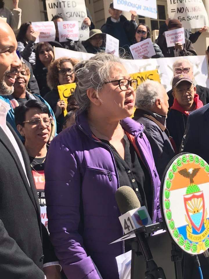 mbradybronx's tweet photo. The Bronx stands strong. TY @rubendiazjr for standing w. 100s of residents & leaders to demand @NYCMayor #stopthecertification for the administration's borough based jail plan. We will not stand idly by & be steam rolled by @NYCMayorsOffice
#enoughisenough #basta https://t.co/YjWLDRqSLP