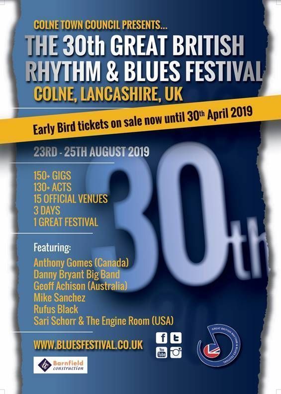 ColneBlues's tweet photo. Our early bird tickets are on sale until the end of April, but it's never to early to grab yours 🎶
https://t.co/3lfe0H9TSk
#bluesfestival #bluesmusic #weekendtickets #daytickets #colne #lancashire #festivaltickets https://t.co/Y0yOA7Fd4c