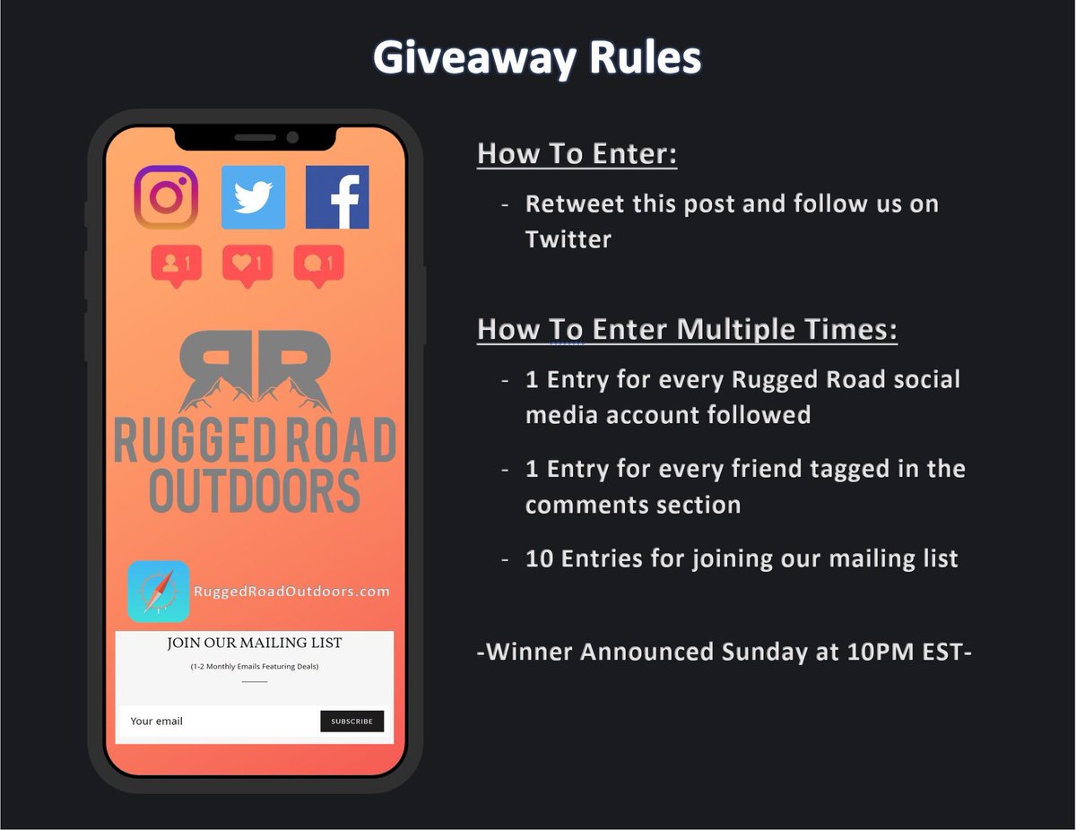 Rugged Road Outdoors tweet media