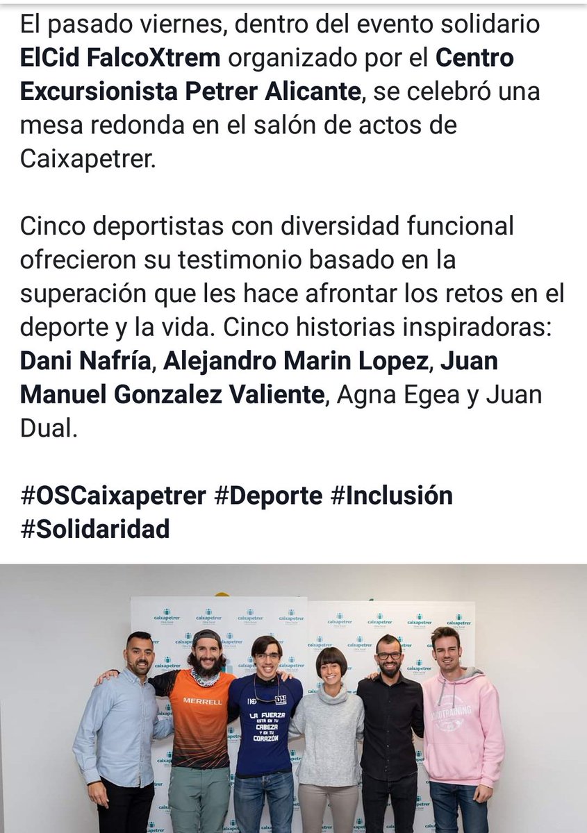 daninafria's tweet photo. Gracias #CaixaPetrer por ceder el salón de actos!
Fue un auténtico honor! :) https://t.co/qoFR2vJnwD