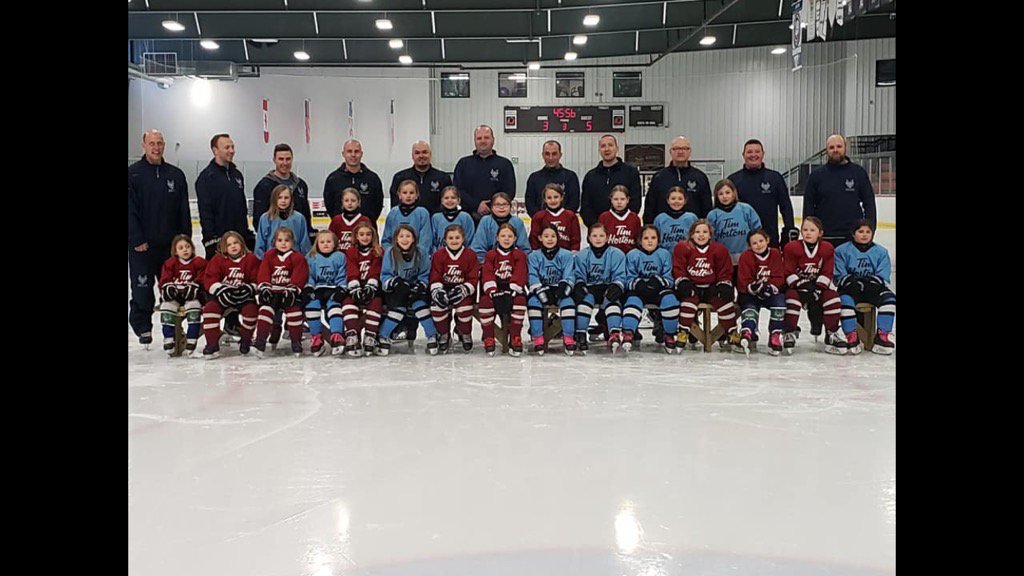 FemaleMinor's tweet photo. Our u9 @PmhaWarriors finished up today. Thanks to all the coaches for another great year! It really couldn't be done without you volunteering your time.  Congratulations girls! Hope to see you all back again next year! #girlsplayhockeytoo https://t.co/GerV5EjMpd