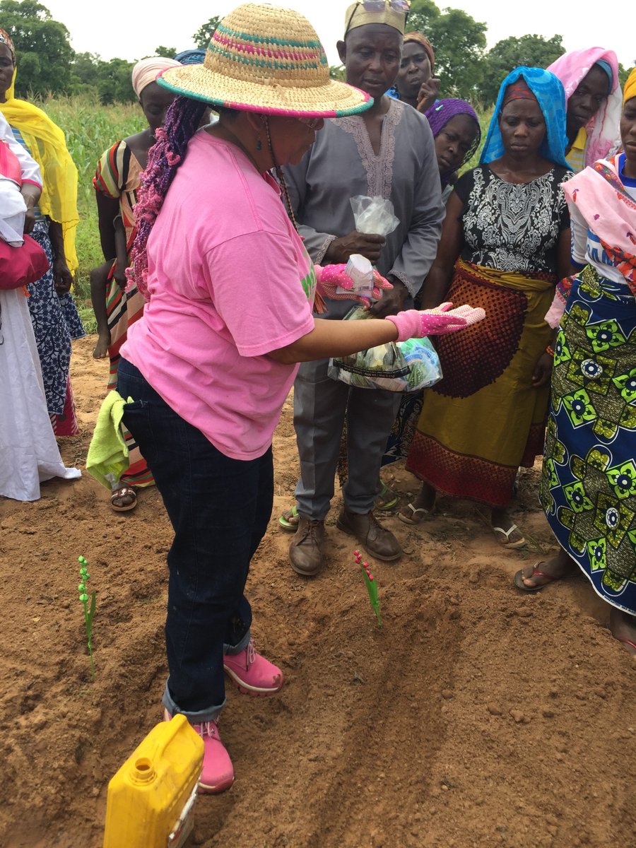 africanqueenz's tweet photo. Working with women small-scale farmers in Africa as a volunteer. https://t.co/ETmcNyZYSG