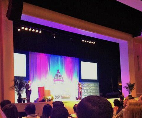 ChrisMoriates's tweet photo. Here's my hero @michelle_mourad presenting "Updates" at #HM13.
On Tuesday, I will attempt to walk in her shoes (only I will be in flats!) on this same stage at "Updates in Hospital Medicine" #HM19 in Washington DC, with Carrie Hertzke! https://t.co/Ghv8Vyy9lu