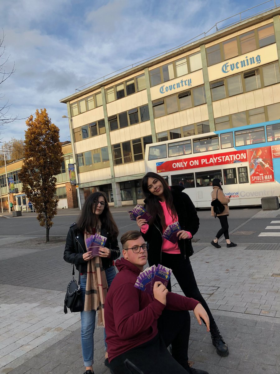 Digital84002338's tweet photo. As a second year for Digital Media, you have to complete a professional experience module by working 10 days in a course related area. Our students were able to find that for a Coventry based organization.
#JoinUsAt #DigitalMedia #CoventryUniversity #EnjoyTheStudentExperience https://t.co/QSEvDlTz6R