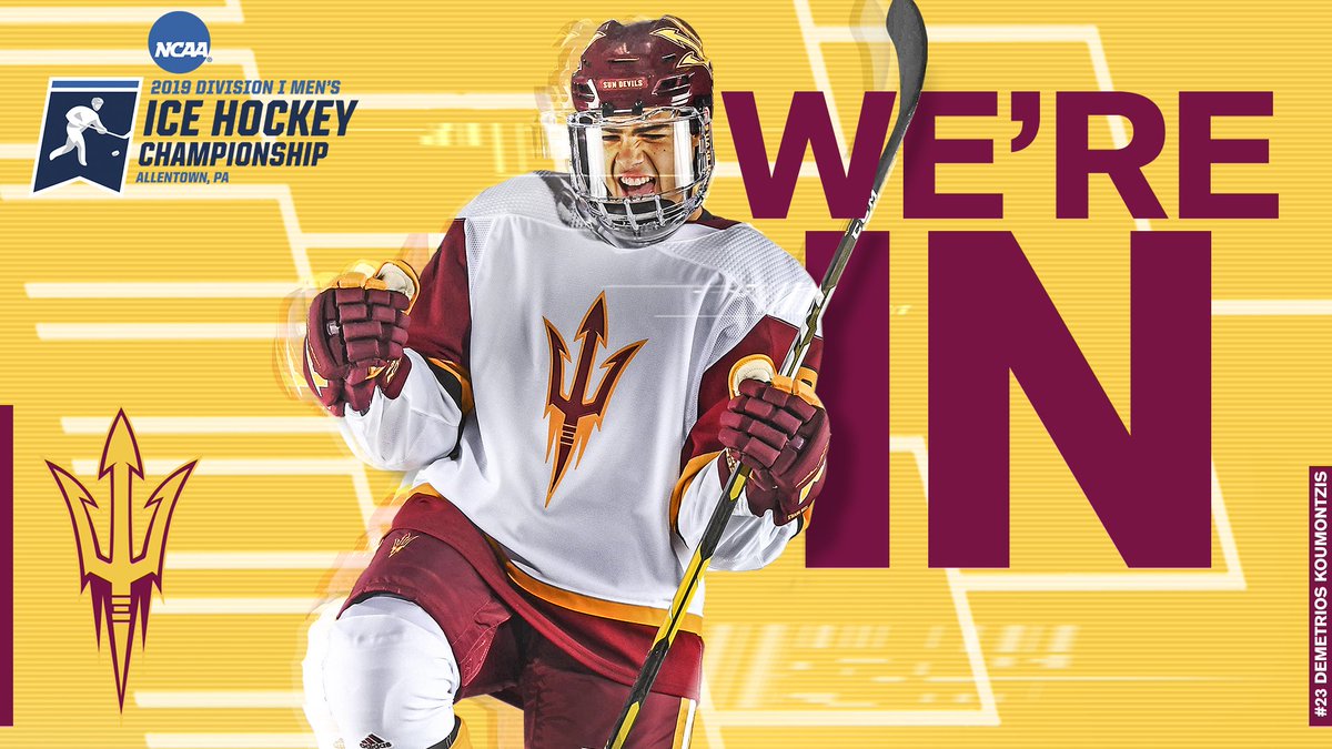 SunDevilHockey's tweet photo. Just the beginning ✅

#WhyNotUs | #ForksUp https://t.co/3nwkdPHLl5