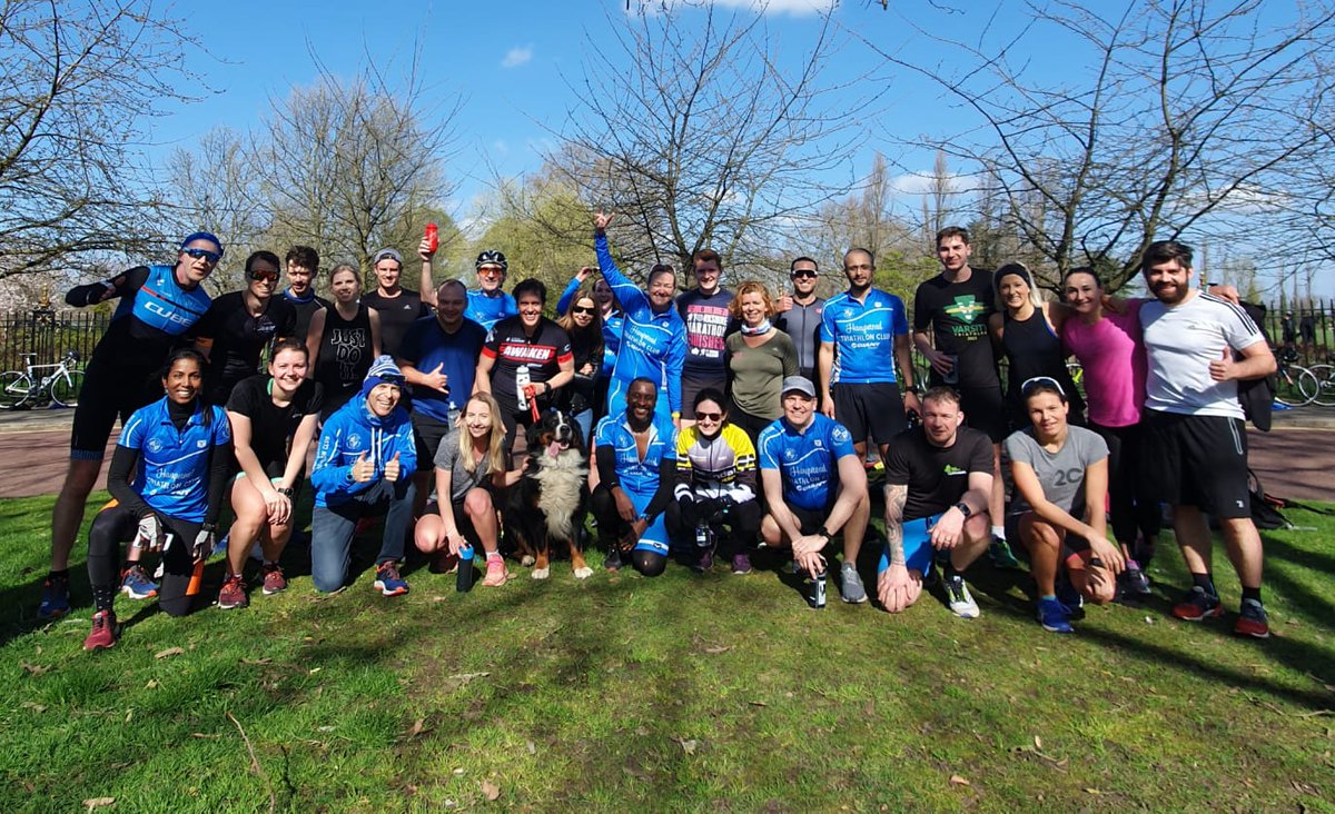 Great club Brick session this morning! #triathlon #swim #bike #run #bricksession #duathlon <a href="/GiantCamden/">GiantCamden</a>
