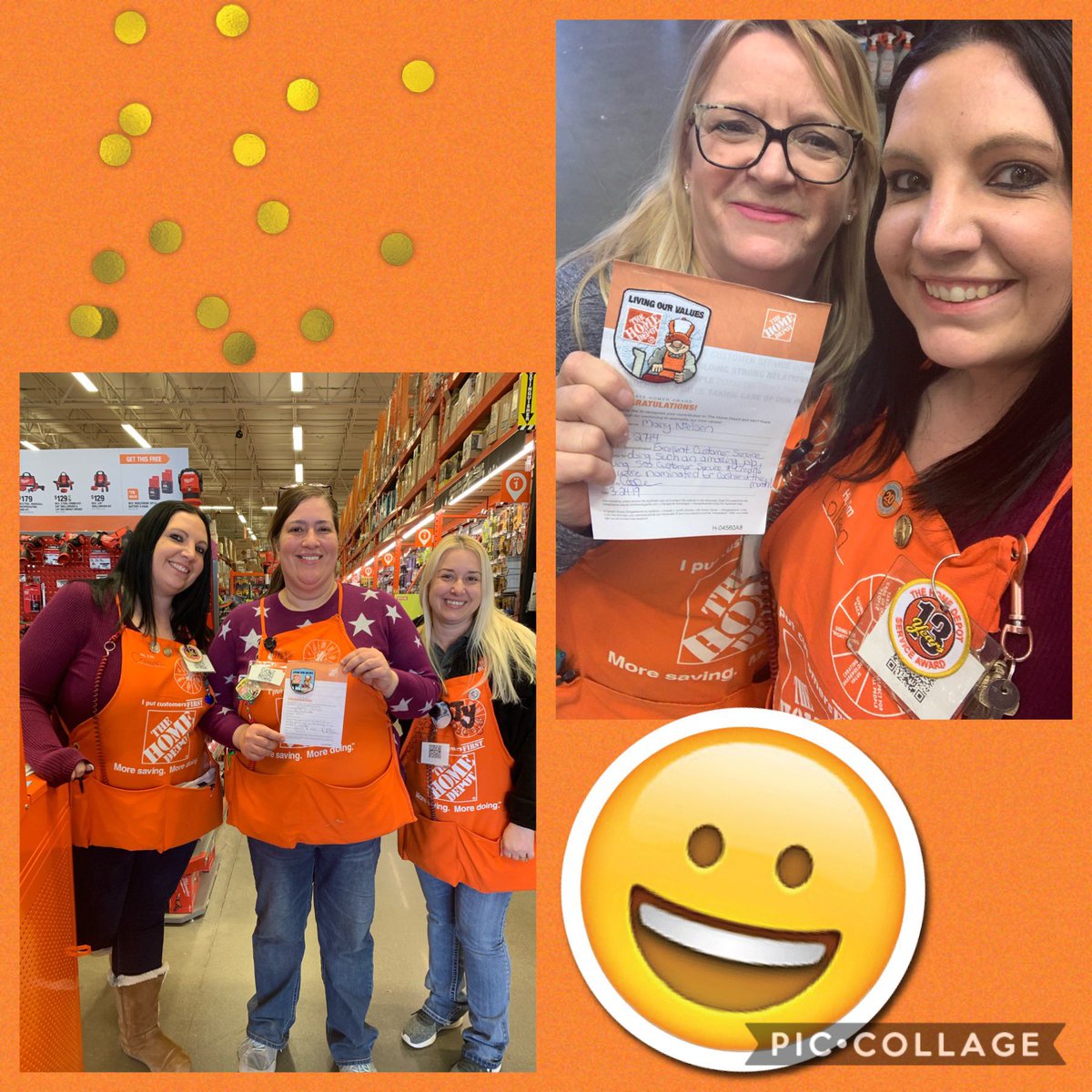 Colleen7817's tweet photo. Day 3 of Success Sharing! Celebrating these 2 ladies for all they do!! Mary Y is a team player helping throughout the store and Mary N does amazing with customer service and credit on SCO! #MWSuccess @dshines64 @Thd2744 @TheREALljonesy @CCallender07 https://t.co/9nSKTNfKD7