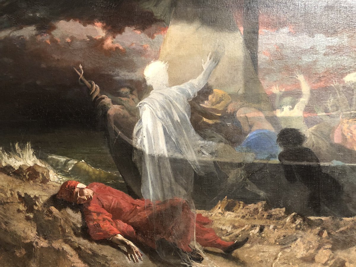 Musée d’art de Catanzaro : découverte du peintre Andrea Cefaly : Dante