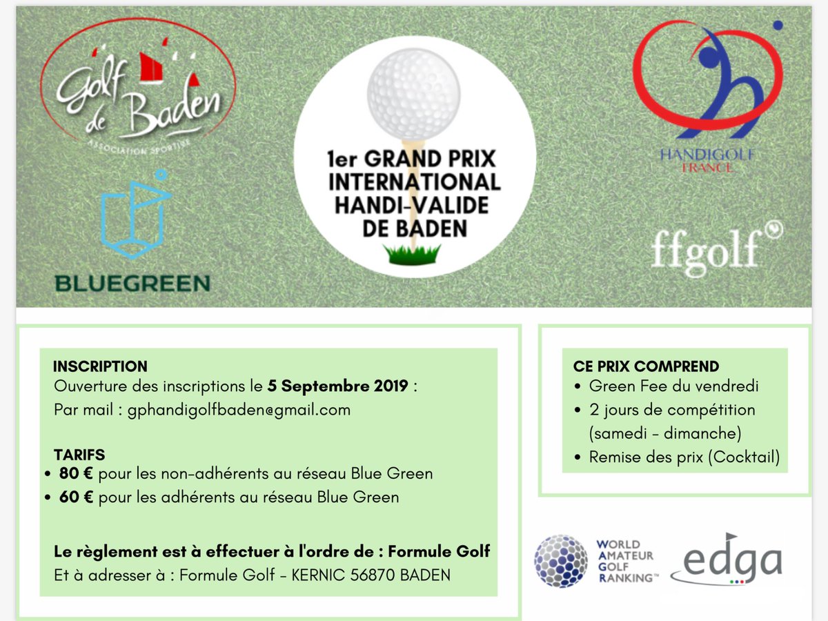Prix2019's tweet photo. Plus d’informations à venir sur le site du golf de Baden.
https://t.co/VoBG8PPWy4 https://t.co/07HzLuy12c