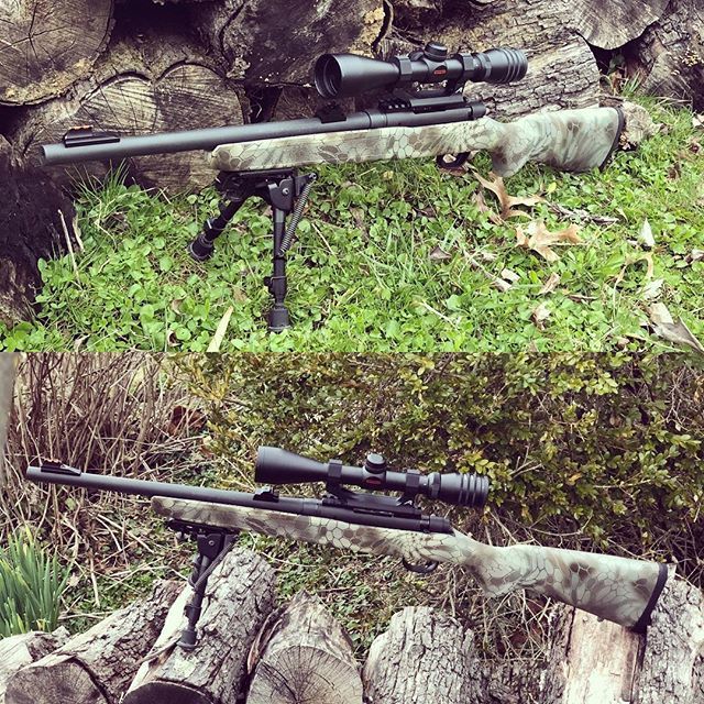 New rifle in Kryptek paint job. Ask us about custom paint work for your firearm or any other tool. 
@masadatactical #kryptek <a href="/mossbergcorp/">Mossberg</a> #mvp #556 #boltaction #scoutrifle #pewpew ift.tt/2Ftlr7t