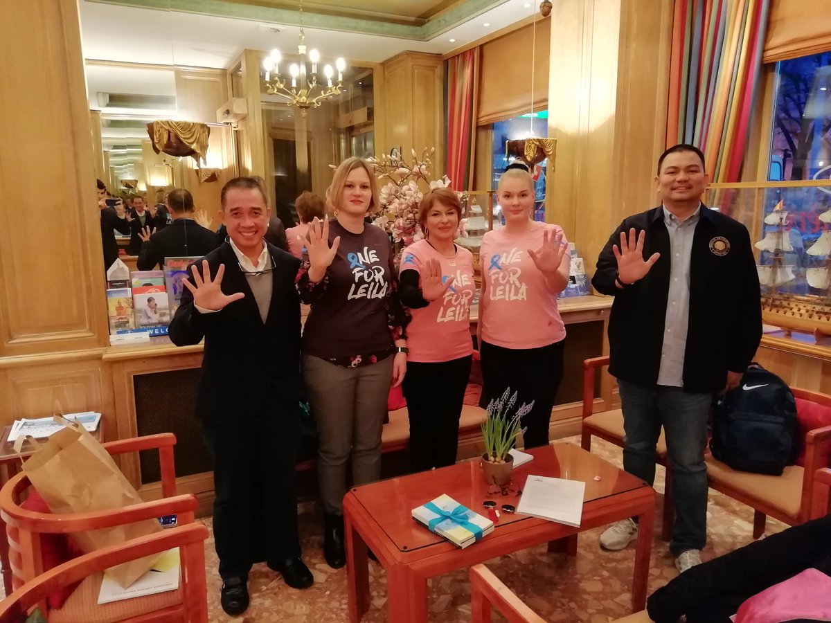 TDancheva's tweet photo. Exciting days ahead of the annual @GenevaSummit for #HumanRights and #Democracy as @liberalinternat continues to fight for the release of @SenLeiladeLima in the #Phillipines and many other political prisoners. @UNWatch @LiberalPH #FreeSenatorLeilaDeLima #OneforLeila #StopDuterte https://t.co/gkSmOjt4CK