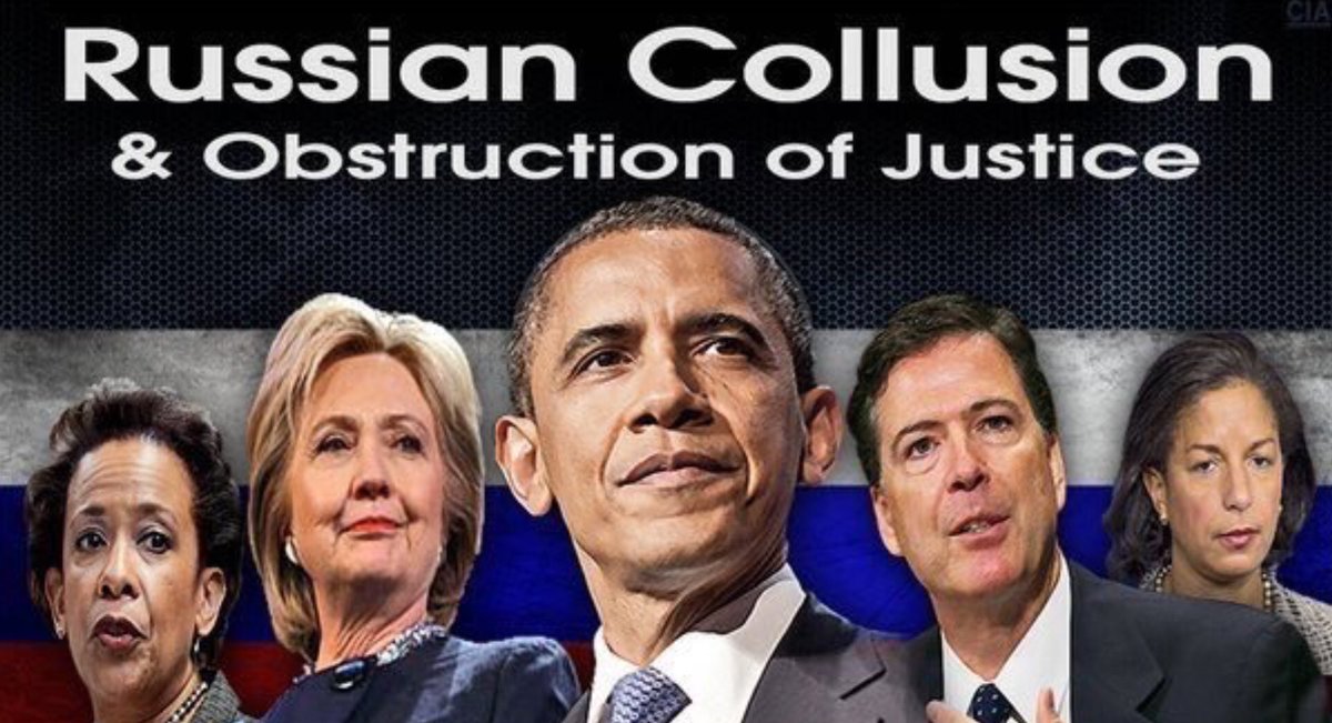 #MuellersReport - the Trump Campaign did NOT conspire with the Russians. 

The only interference in the 2016 election was by the Obama government.  James Comey and crew committed multiple felonies trying to take Trump out. 

#NOCOLLUSION 
#BarrLetter
Bill Barr
