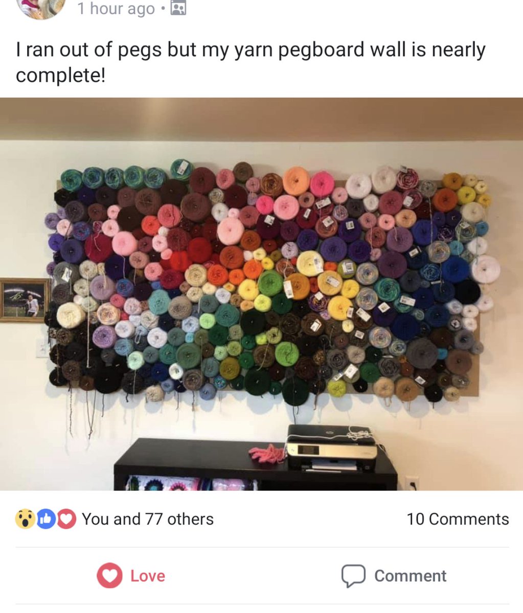 seamesquat's tweet photo. @Manglehaft #yarngoals #itsart https://t.co/JxwW1gdhuv