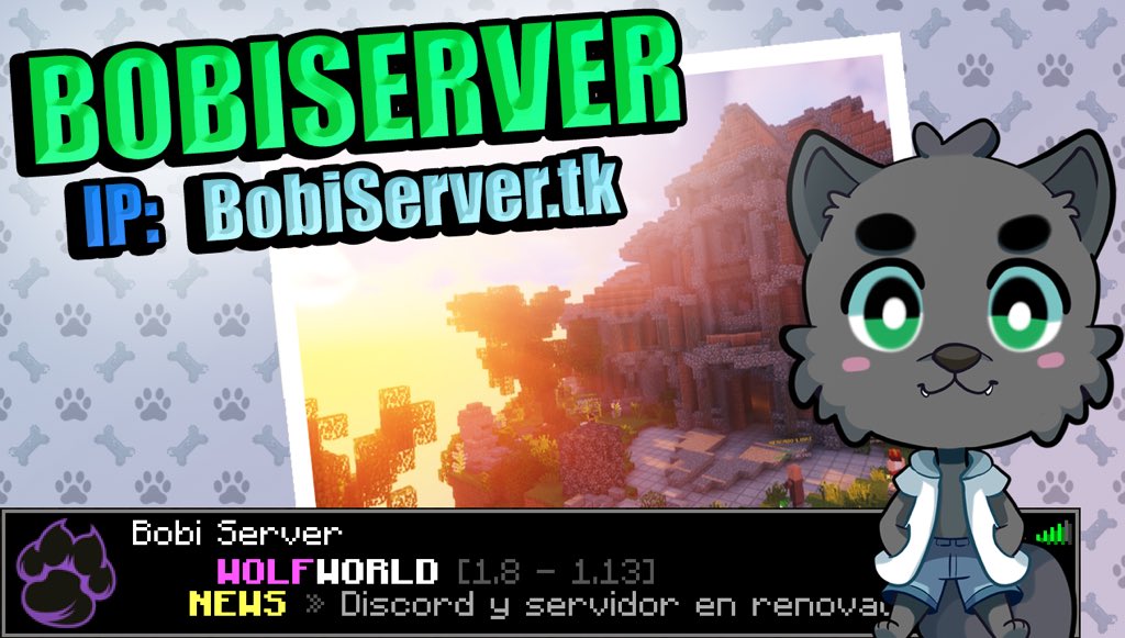 BobicraftMC's tweet photo. 🔥BOBISERVER 🔥
¡Ya abierto al público! 
🌀https://t.co/FqGhnXRtGF🌀

• 🐺 Servidor de Bobi oficial
• 🐺 Skyblock Premium y NO-Premium
• 🐺Versión 1.8-1.13
• 🐺 Para crear una isla utiliza el comando: /is create
• 🐺 Más opciones en los NPC del spawn

🐾 ♻️ Te esperamos 😁 https://t.co/Q3uPOFBxEu