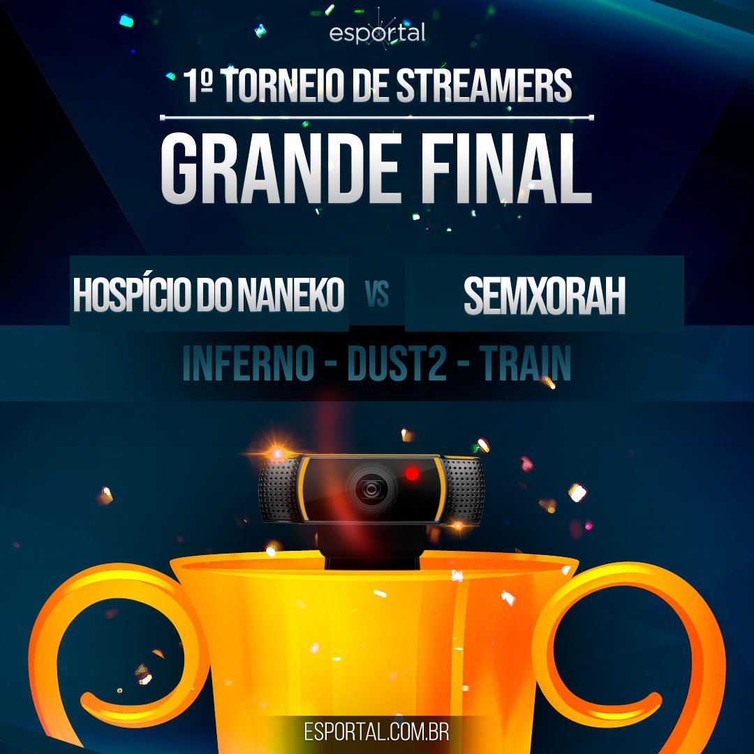 EsportalBrasil's tweet photo. A GRANDE FINAL ESTÁ DEFINIDA: Hospício do Naneko x @semxorahgg vão decidir o grande campeão em um MD3, a partir de AGORA!
📺 TRANSMISSÃO: https://t.co/LChcHuk7pt
🌎 Link da Esportal: https://t.co/c0kusOk0TV
#VempraEsportal https://t.co/wbDNxnBjo0