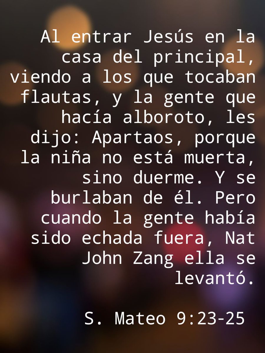 iddpleon's tweet photo. Al entrar Jesús en la casa del principal, viendo a los que tocaban flautas, y la gente que …
https://t.co/qpPSegOIg8 https://t.co/v0Br8KZTwV