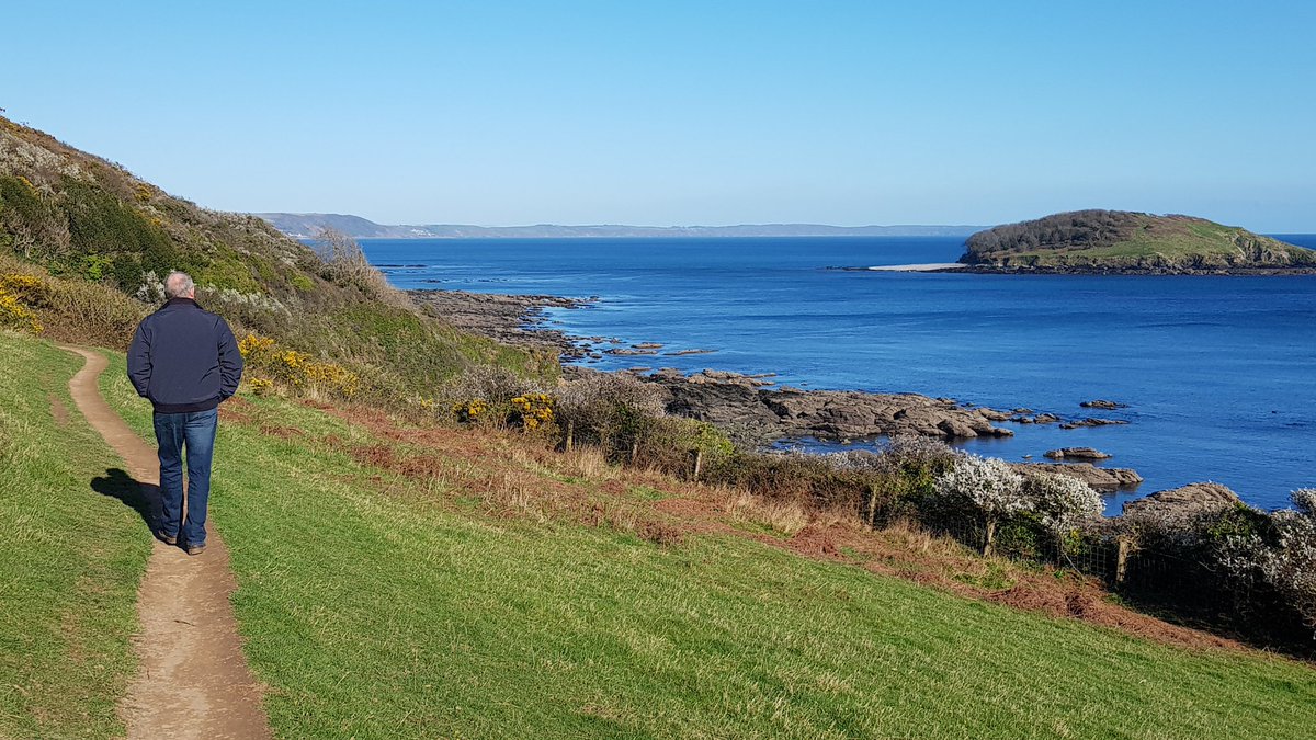 Come and stay with us this Easter and walk from Looe on the coastal path
