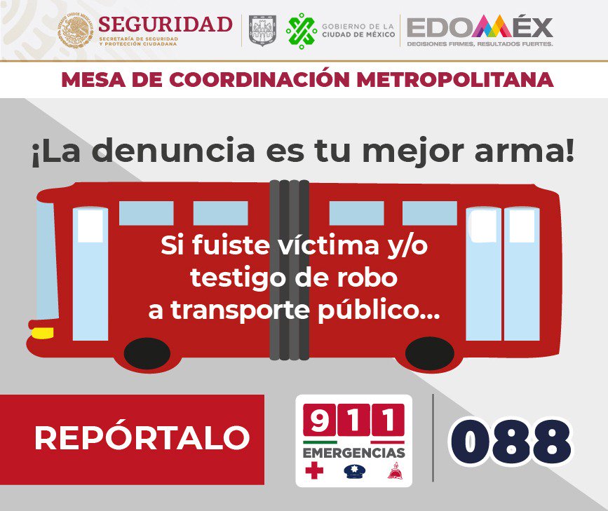GobCDMX's tweet photo. ¡Atención!
#PorTuSeguridad, denuncia. https://t.co/YvKM6L0wmZ