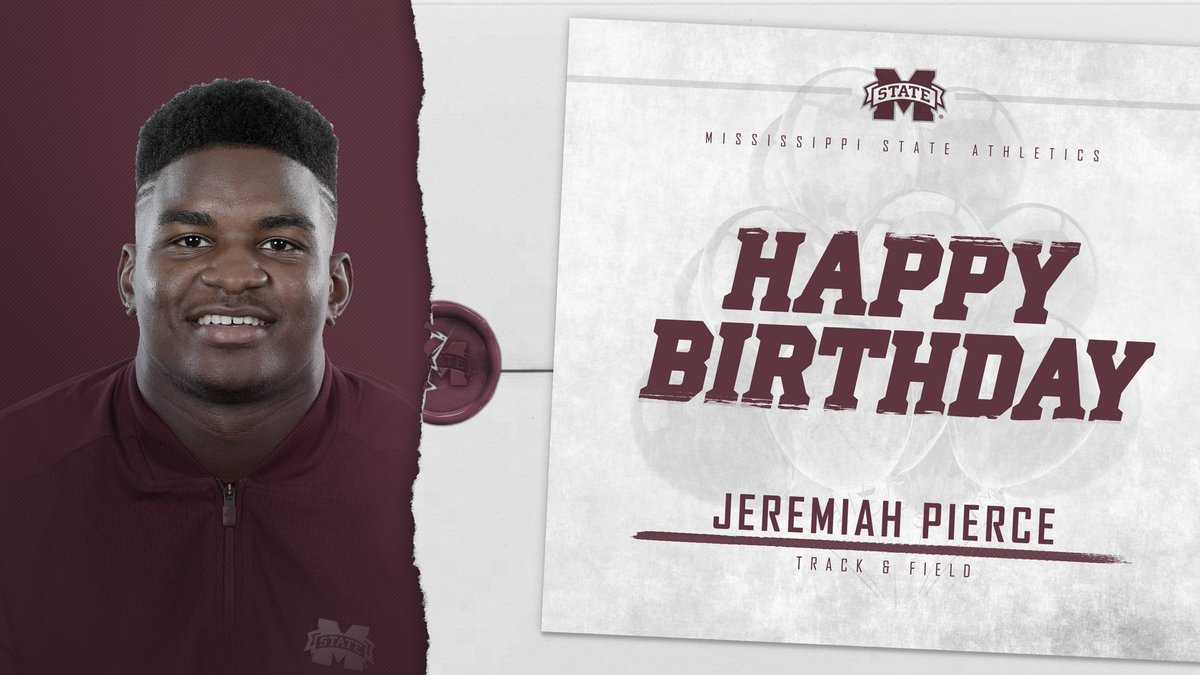 HailStateTF's tweet photo. Sending birthday wishes to freshman Jeremiah Pierce!

#HailState🐶 https://t.co/ccrbirMVHM
