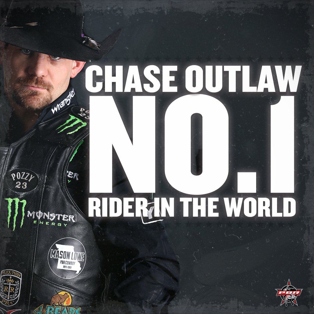 PBR's tweet photo. Say hello to your new PBR world leader!

With his second win of the season, @OutlawChase advances from World No. 4 straight to World No. 1. https://t.co/If9nYIKt2s