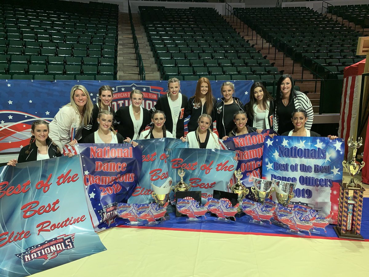 risdfinearts's tweet photo. RHS Stingerettes win National Champion Team, National Champion Elite Team, and National Champion Officers. They also win Best if the Best for Team, Elite, and Officers in every division at American Dance Nationals at UNT. JFND! @RHSStingerettes @Rockwall_HS https://t.co/FsQikbkg4c