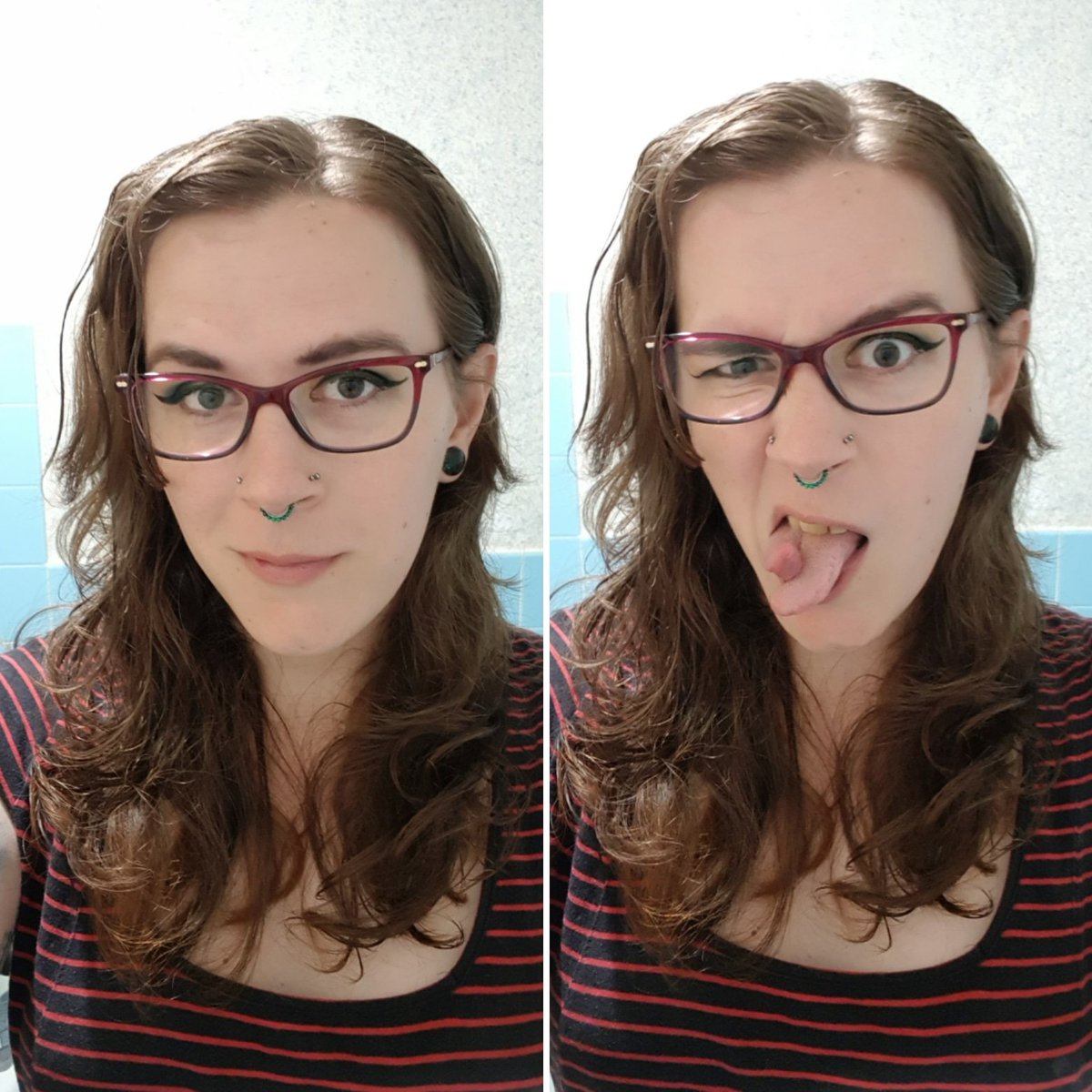 Quiet_Kao's tweet photo. Someone told me i was the stuff of their nightmares so....booga boooga booo 🤣🤣🤣🤣🤣 off to tafe i go

#selfie #tafesa #amused #feelinggood #justdoit #mtf #transgender #trans #transpride #lgbt #girlslikeus #lgbtqia #tonguesplit #tonguebifurcation #heavymod #piercedgirls https://t.co/k1J5sfQVlr