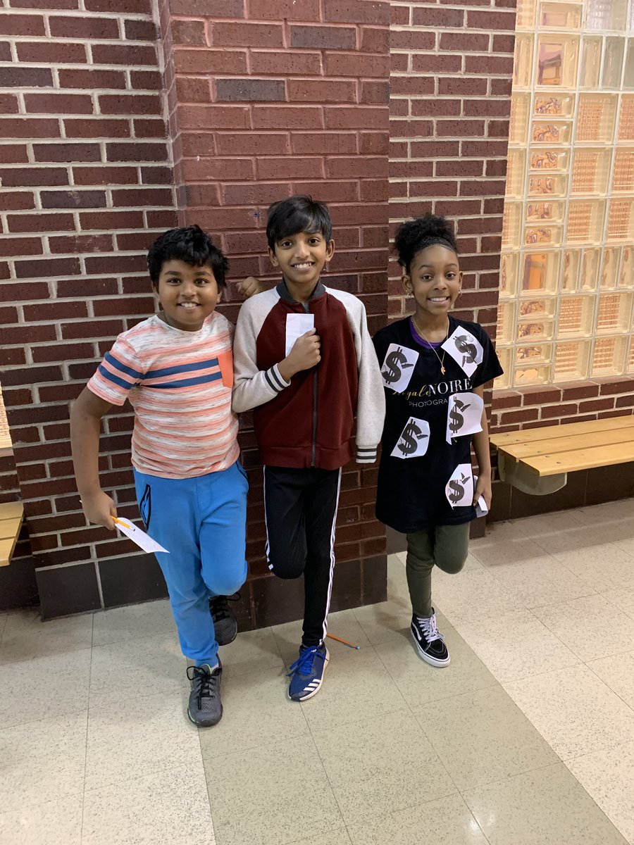 StrandFam_5th's tweet photo. Idiom Day 2019 was one for the books! It was raining cats and dogs at @thes_elem with idioms galore. 3rd and 4th even stopped by to try and figure out what each student was! #idiomday #CreativeThinking https://t.co/NMffbsQWpv
