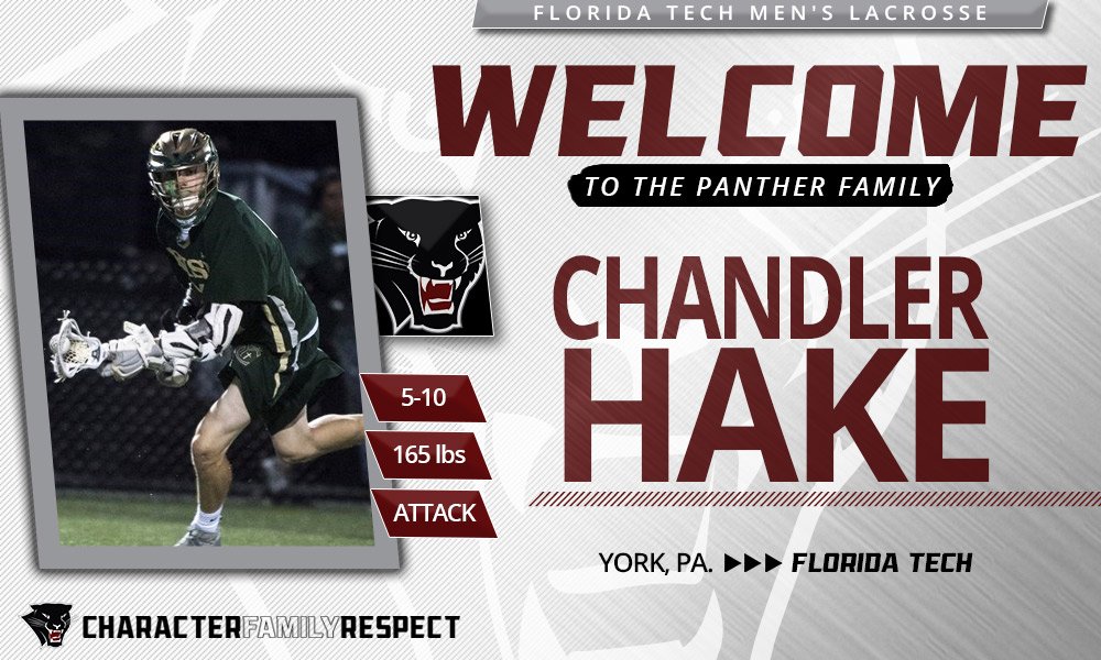 A big time scorer out of York, Pa. is coming to Florida Tech! Welcome, Chandler Hake to the Panther Family! 🐾🔥