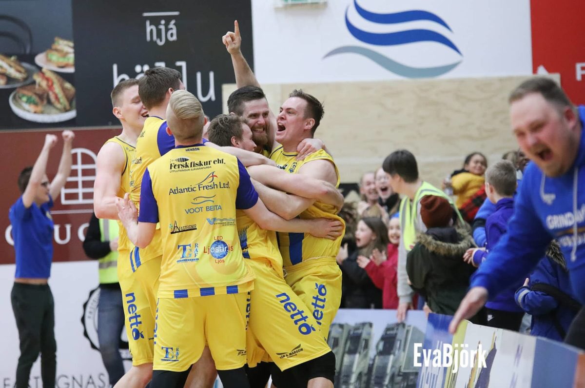 JordyKuiper's tweet photo. That was fun. Big playoff win versus the number one team in our league. Tied the series 1-1! 💪🏻🔥 #ÁframGrindavík https://t.co/qEfQdocb0Z