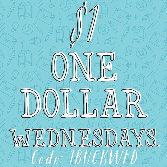 PaperFreckles's tweet image. I'm cleaning out my physical inventory of greeting cards! Starting this Wednesday, you can get all remaining stock of my cards for $1 each plus shipping on "One Dollar Wednesdays". Just use code: 1BUCKWED for the discount - but it's only good on Wednesda… ift.tt/2TpSIFu