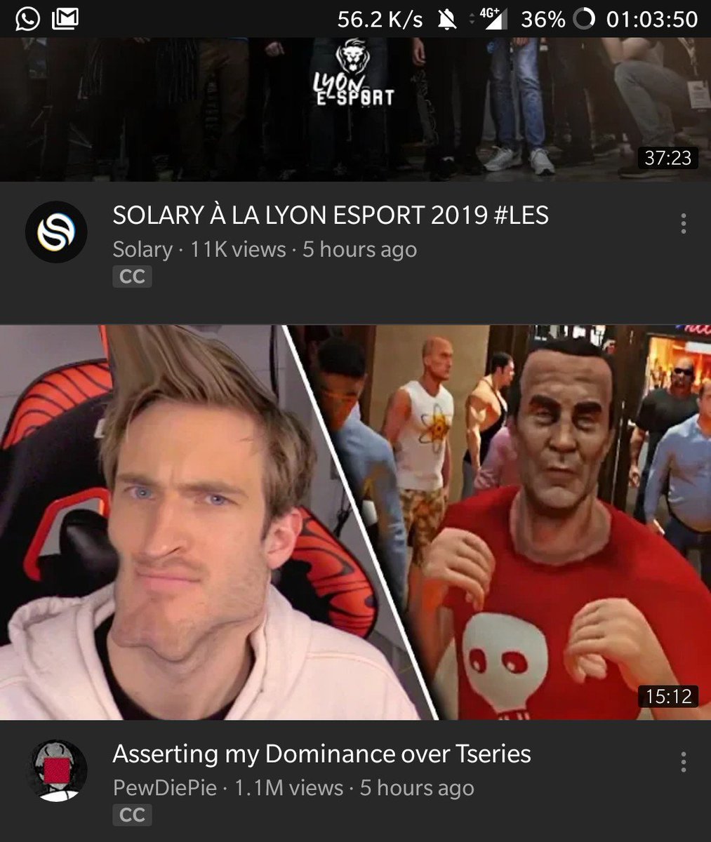 Misek_raf's tweet photo. @jbzzed t'es dans la miniature de @pewdiepie https://t.co/ruVyWr1l9W