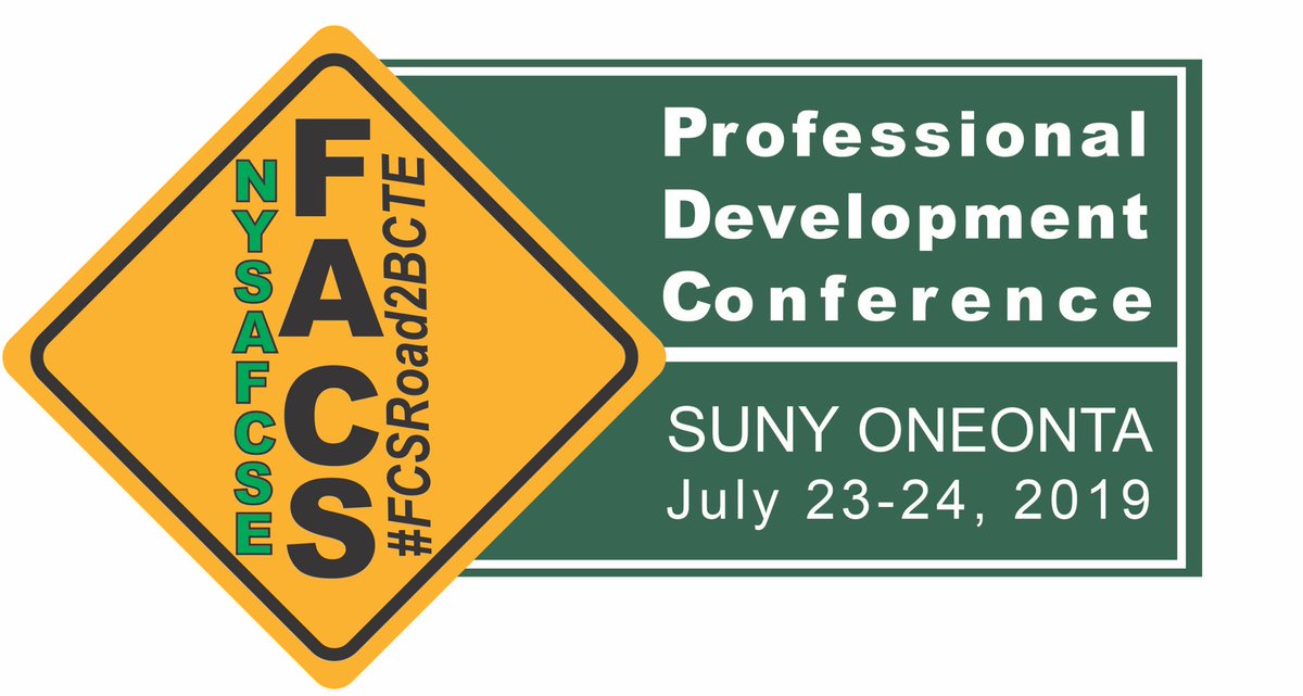 Sign up today!! #NYSAFCSE #CTE #FACS #FACSIsFun