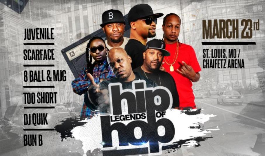 AcNeci's tweet photo. Enjoyed the #legendsofhiphop tour last night! 🎶🎤🎵💃👏
@djquik @BrotherMob @TooShort @BunBTrillOG @juviethegreat and 8ball &amp;mjg! https://t.co/39oVcIGoDl