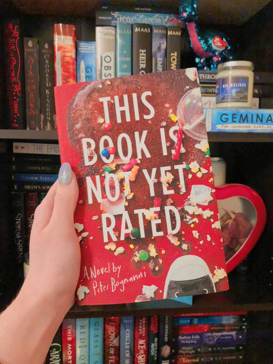 thebookbratz's tweet photo. 🍿GIVEAWAY TIME🍿 RT &amp; Follow for a chance to win THIS BOOK IS NOT YET RATED by Peter Bognanni! US Only. Ends 4/9/19! 

Good luck! ❤️

Extra Entries:
🍫 Follow Peter! (Tagged in picture!) 
🍫 Follow us on Instagram! (https://t.co/frZ9M0x6vp) https://t.co/jw1SwFERSX