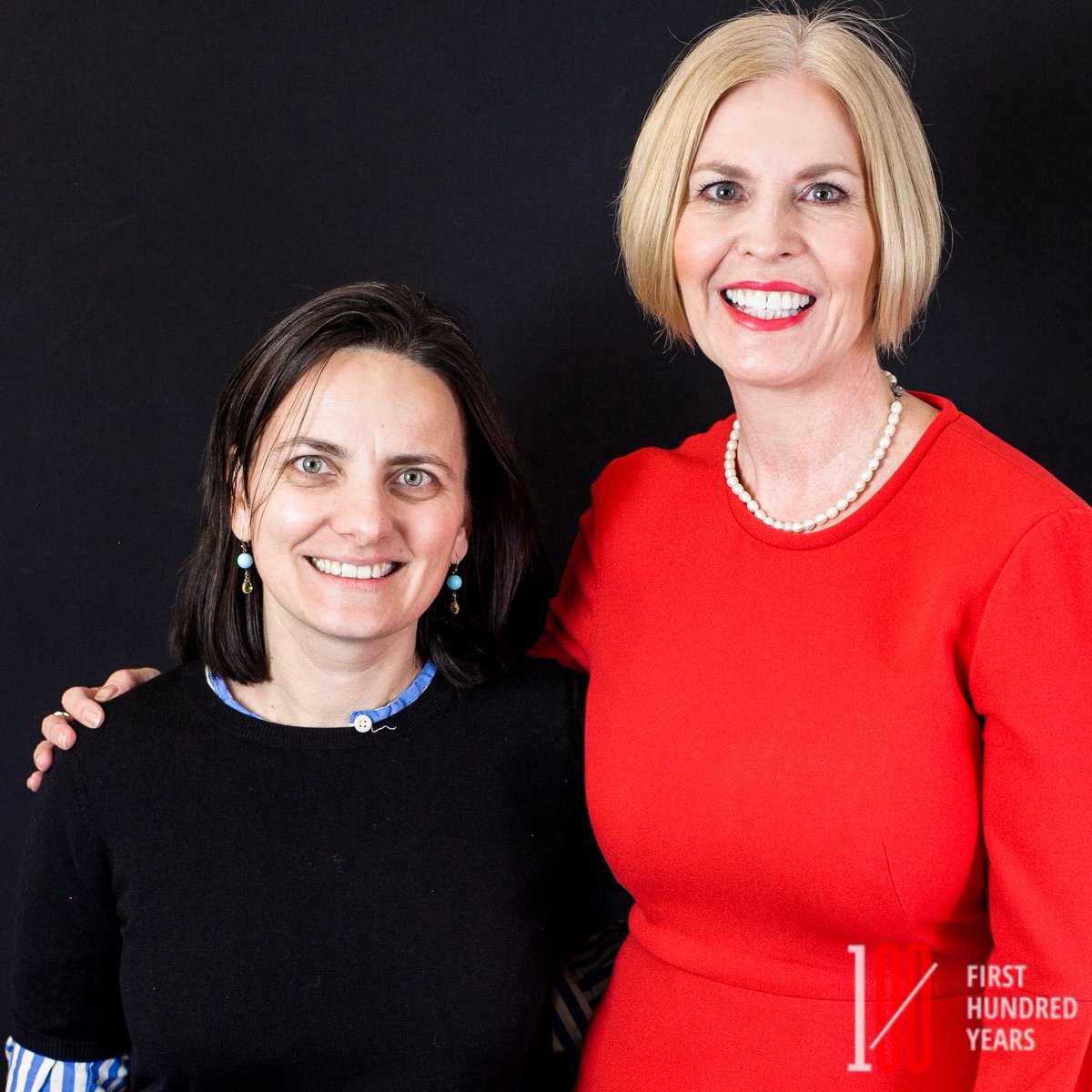 One from the #100faces100years shoot - ⁦@ddenissmith⁩ from ⁦@First100years⁩ and our host for the day ⁦@Blacklawslaw⁩, President of ⁦@TheLawSociety⁩.  Fantastic day all round! #IWD19