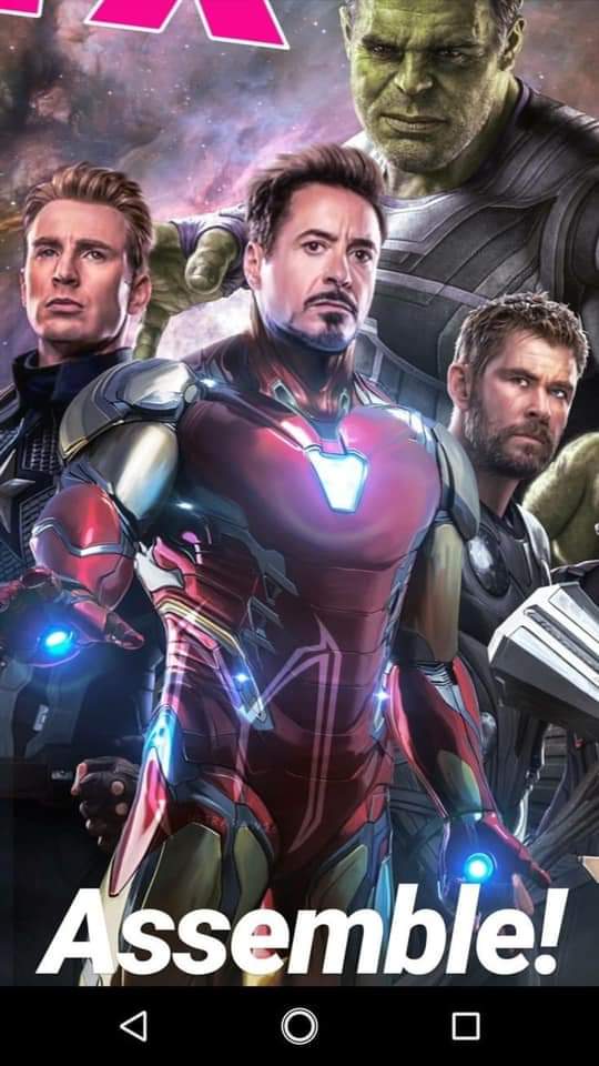 Crosscomics1's tweet photo. #Avengers #assemble #ironman #captainamerica #hulk #thor #AvengersEndgame #DomingoDeGanarSeguidores https://t.co/XD4ndRAZNy