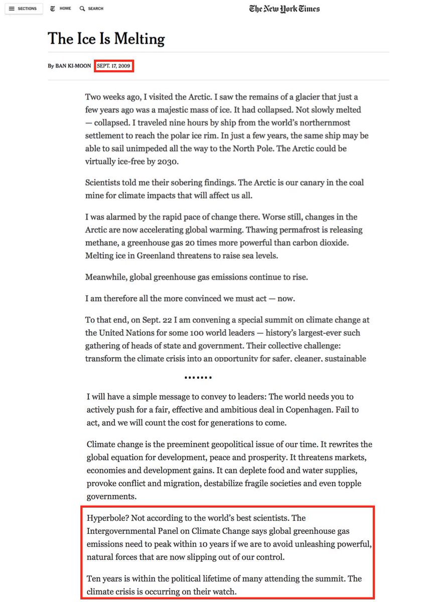 73. The Secretary-General of the United Nations said we had 10 years left in 2009. https://www.nytimes.com/2009/09/18/opinion/18iht-edban.html?mtrref=www.google.com