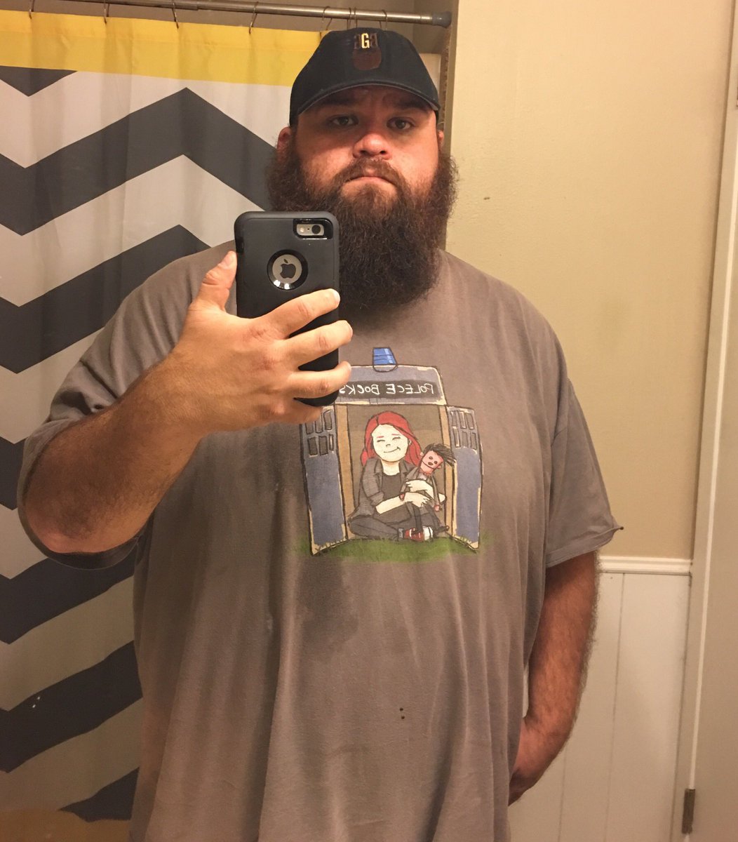 Sdeleon159's tweet photo. Walk #2 done! Have to keep it up this week. No slacking! #mapmywalk #messybeard https://t.co/r3UV25EO2u